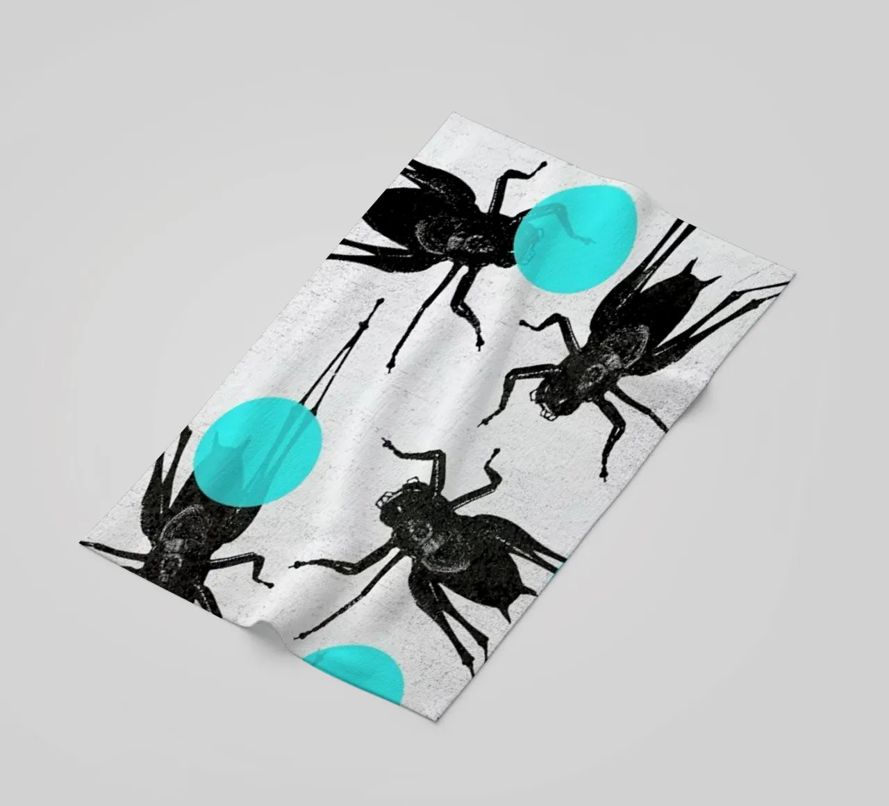 Grasshoppers and Dots telo mare da Elisabeth Fredriksson