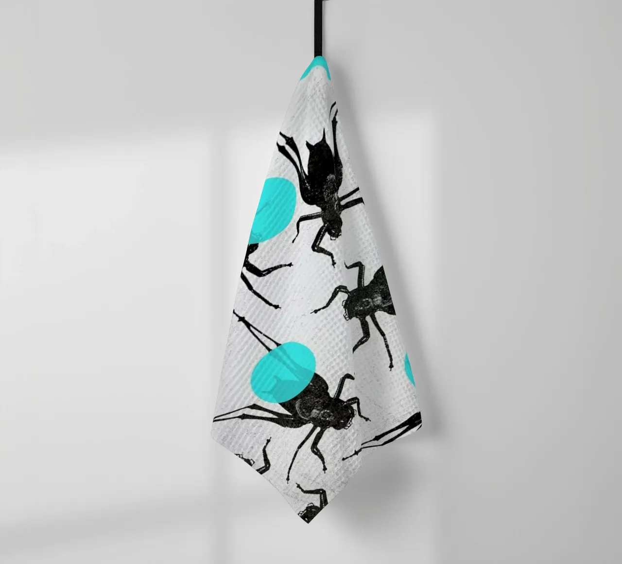 Grasshoppers and Dots canovaccio da cucina da Elisabeth Fredriksson