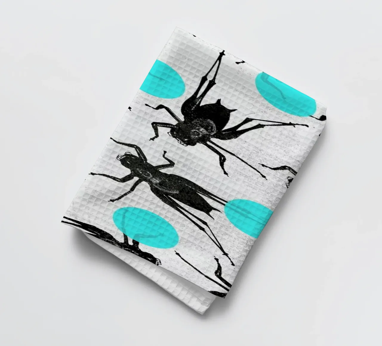 Grasshoppers and Dots canovaccio da cucina da Elisabeth Fredriksson