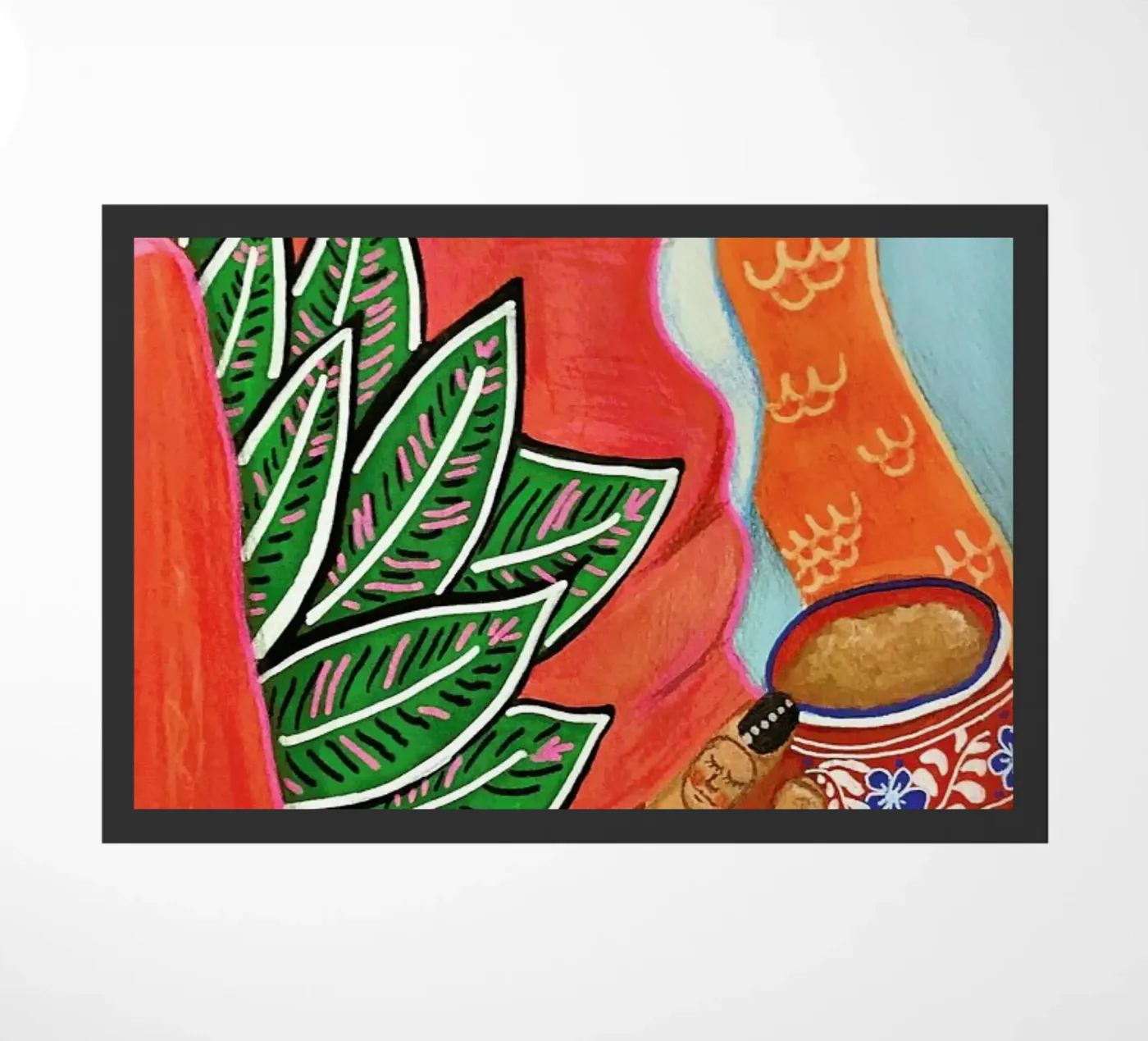 Chocolatito Caliente zerbino da Paloma Kua