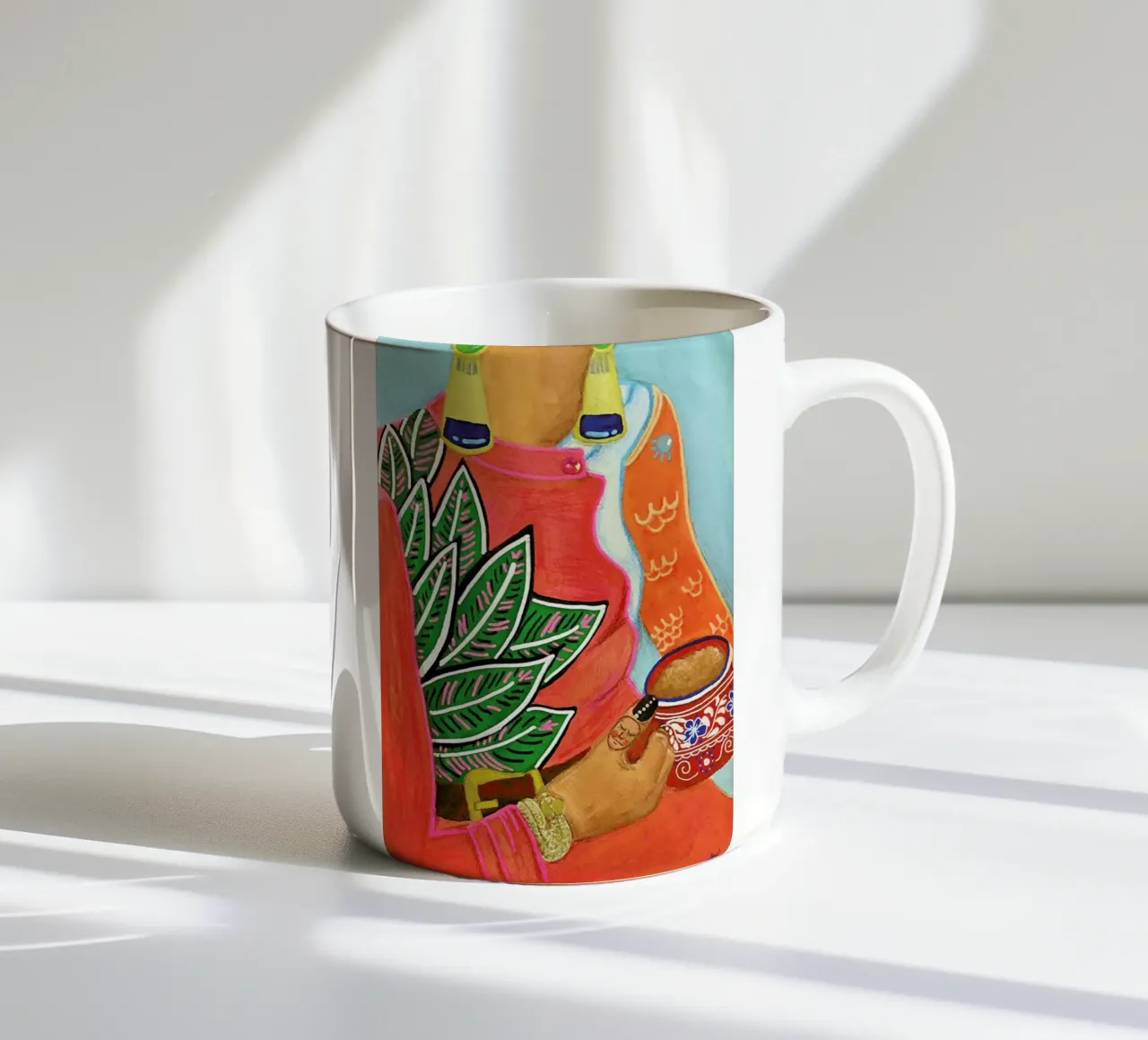 Chocolatito Caliente tazza in ceramica da Paloma Kua