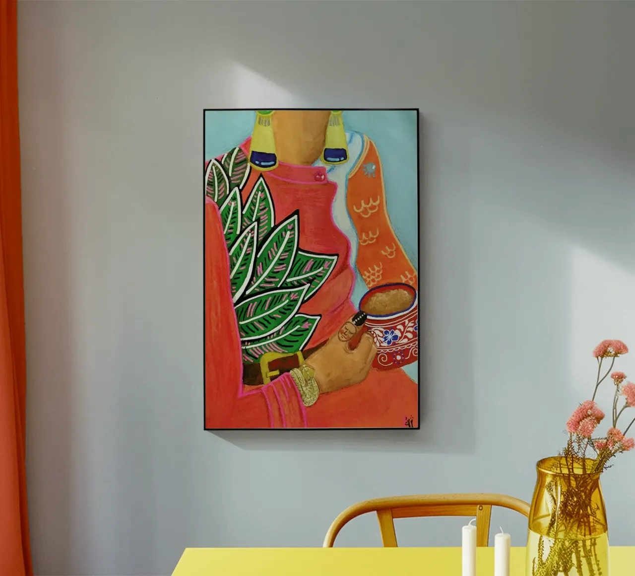 Chocolatito Caliente plexiglass da Paloma Kua