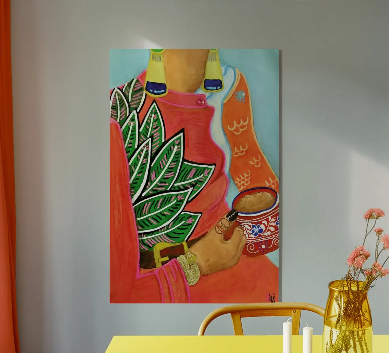 Chocolatito Caliente plexiglass da Paloma Kua