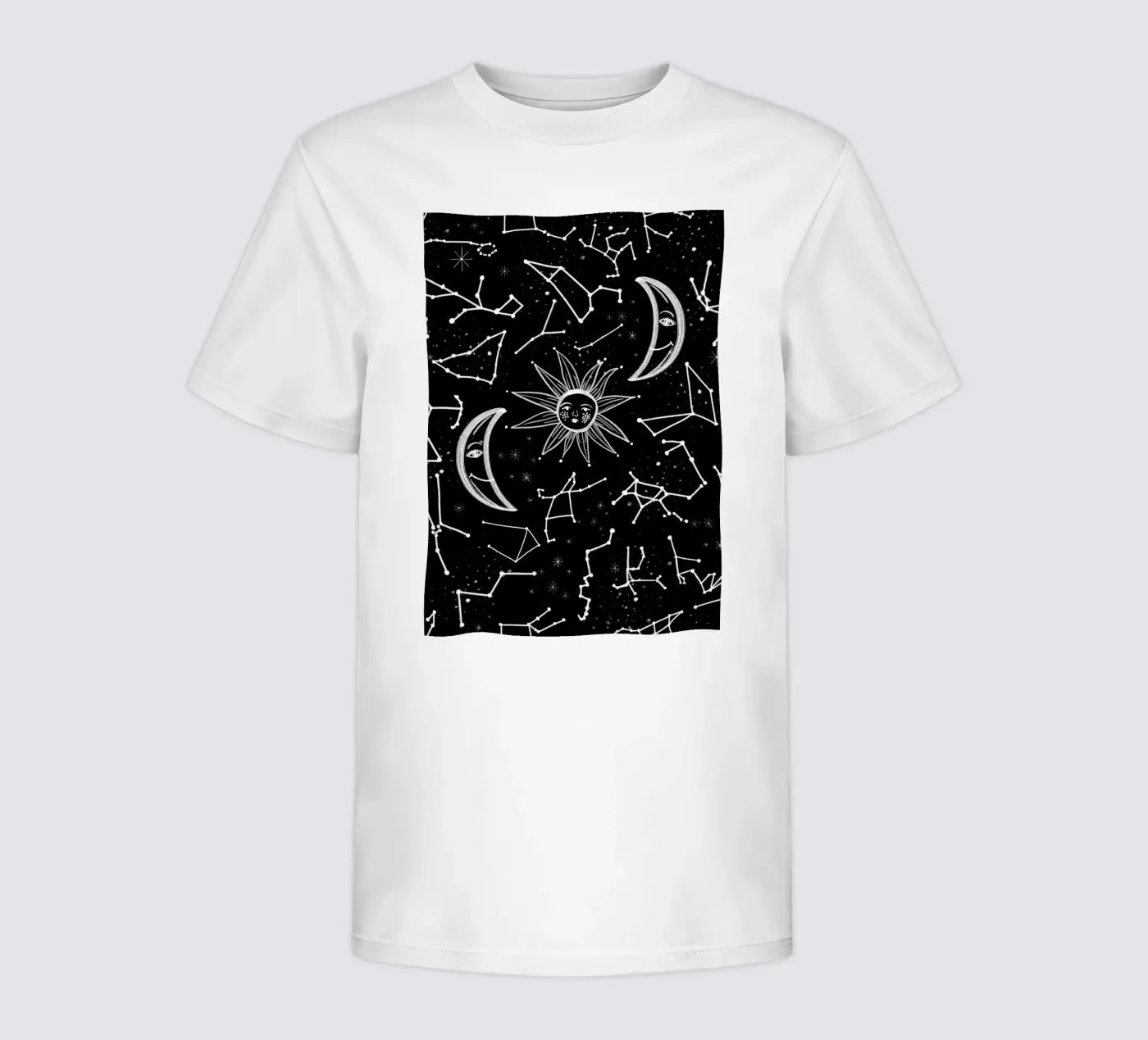 Motivo delle stelle celesti t-shirt bambini da gulsengunel