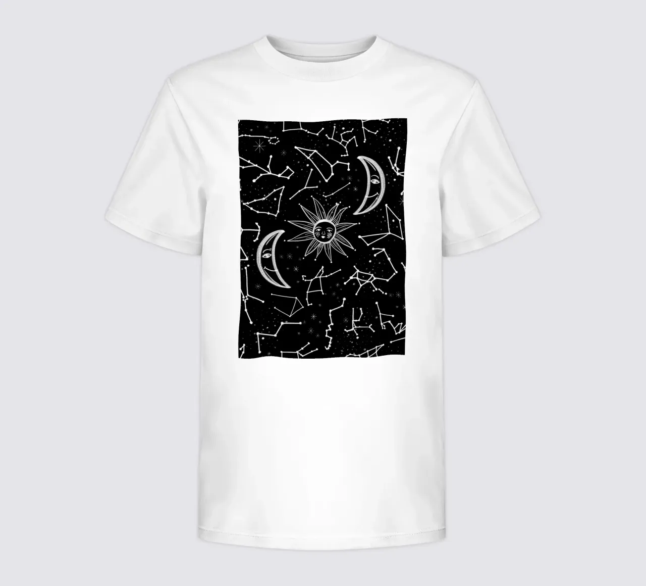 Motivo delle stelle celesti t-shirt bambini da gulsengunel
