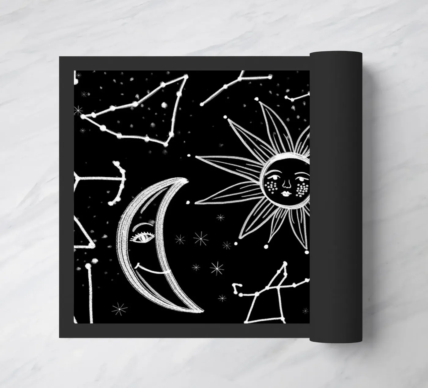 Celestial stars pattern zerbino da gulsengunel