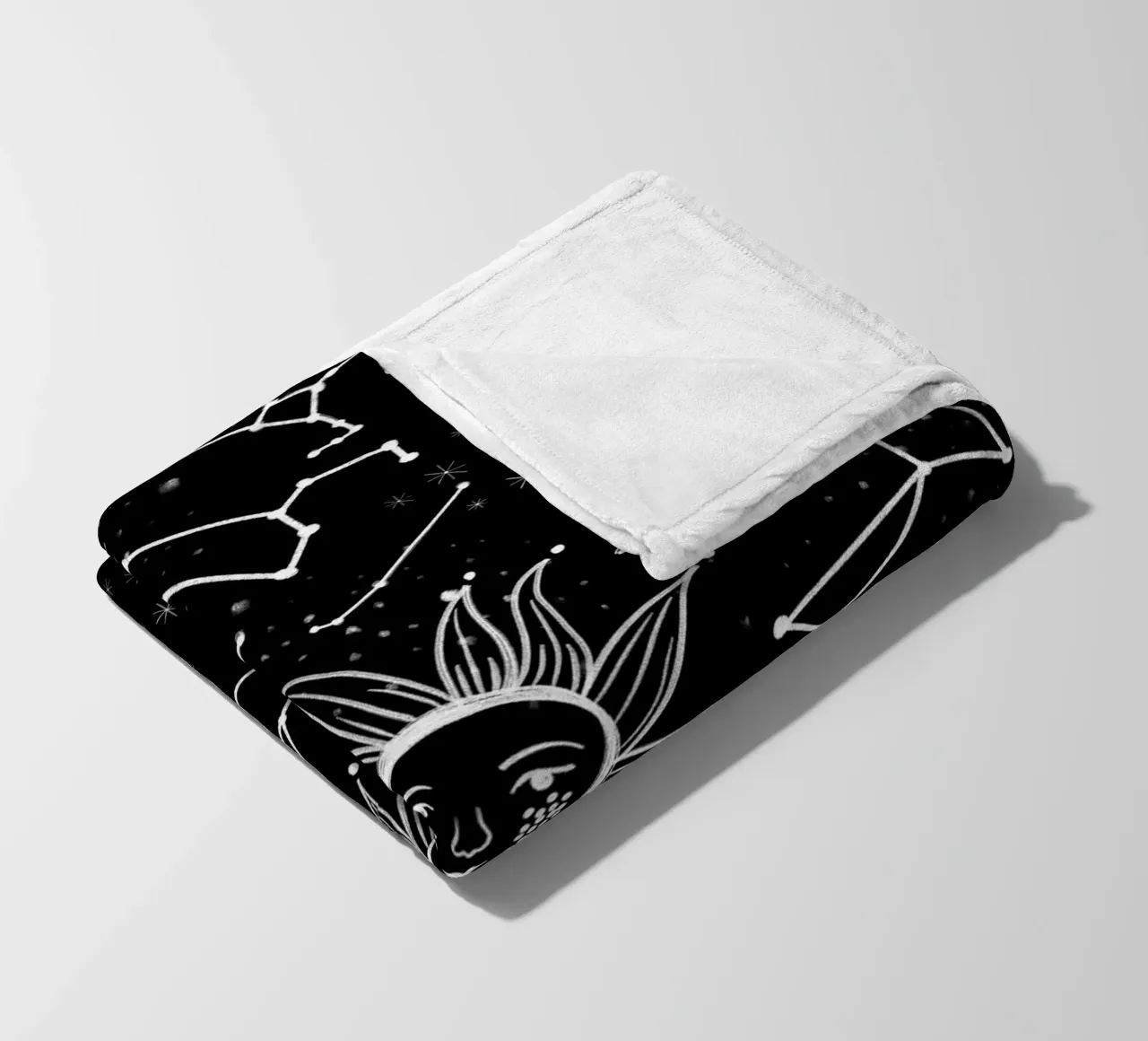 Muster der himmlischen Sterne Fleecedecke von gulsengunel