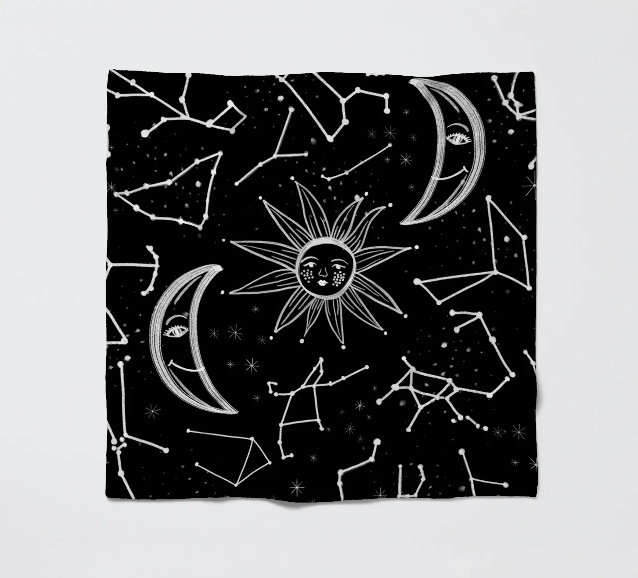 Muster der himmlischen Sterne Fleecedecke von gulsengunel