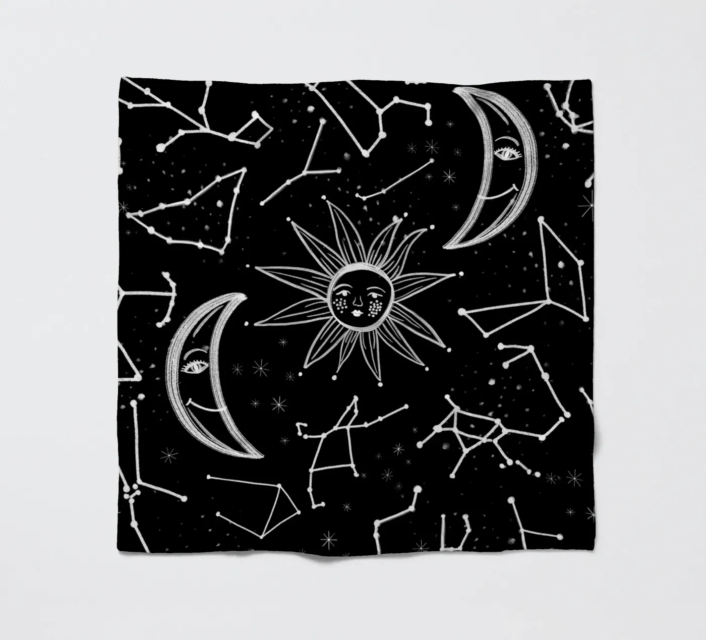 Muster der himmlischen Sterne Fleecedecke von gulsengunel