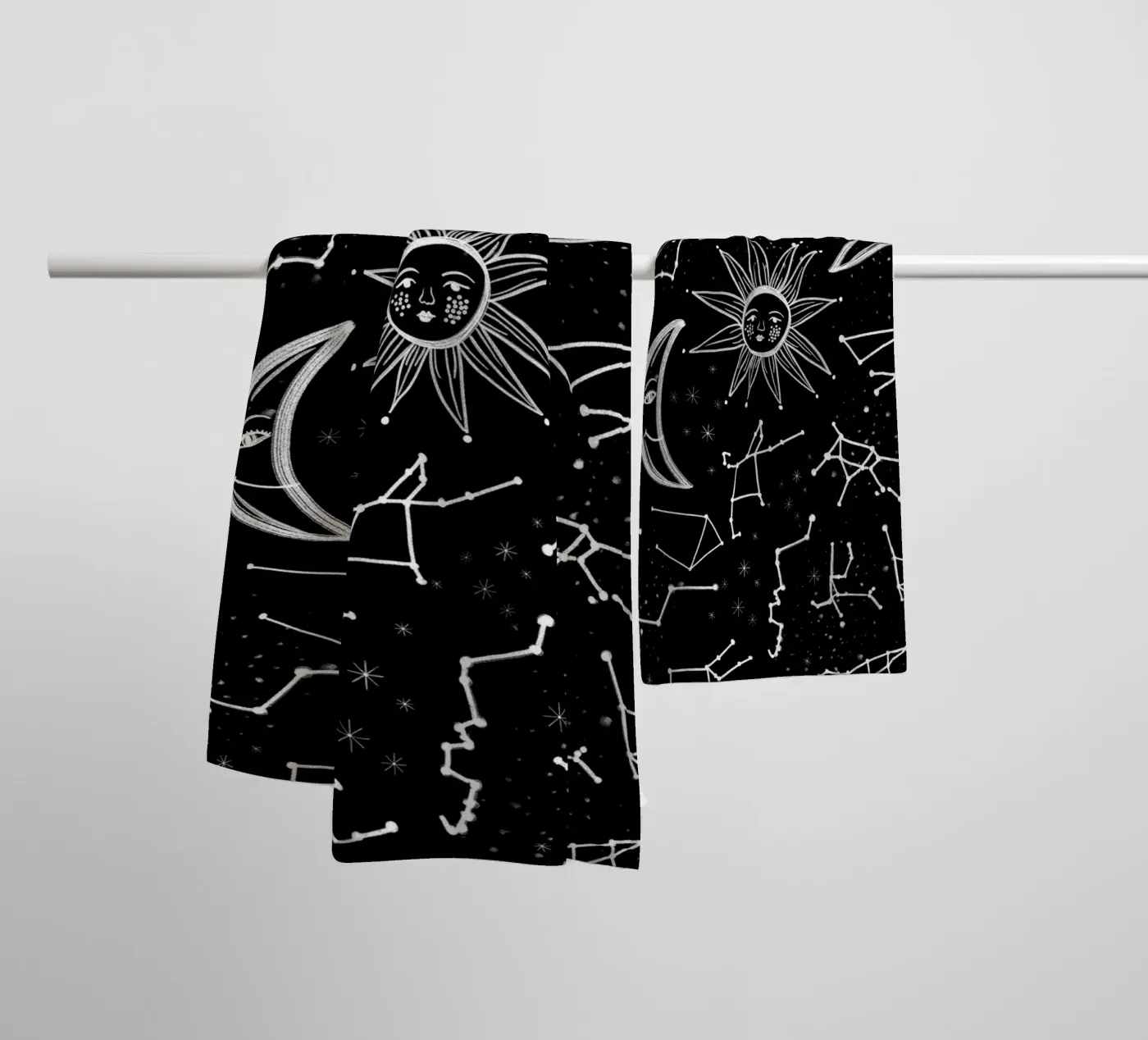 Sterrenpatroon badhanddoek van gulsengunel