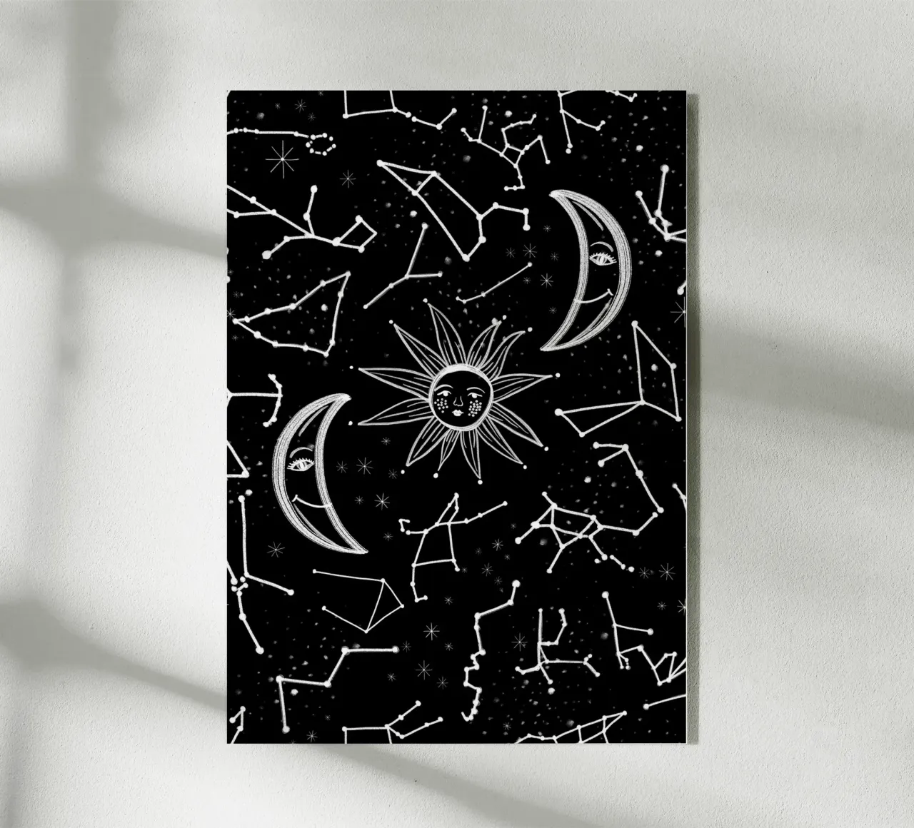 Celestial stars pattern plexiglass da gulsengunel