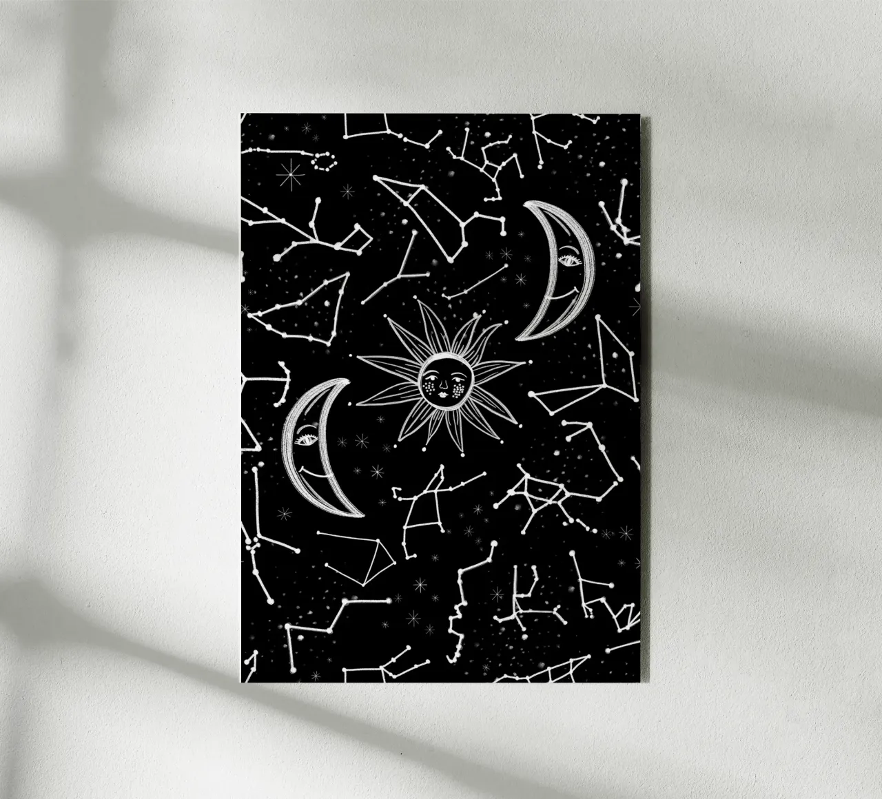 Celestial stars pattern forex plate by gulsengunel