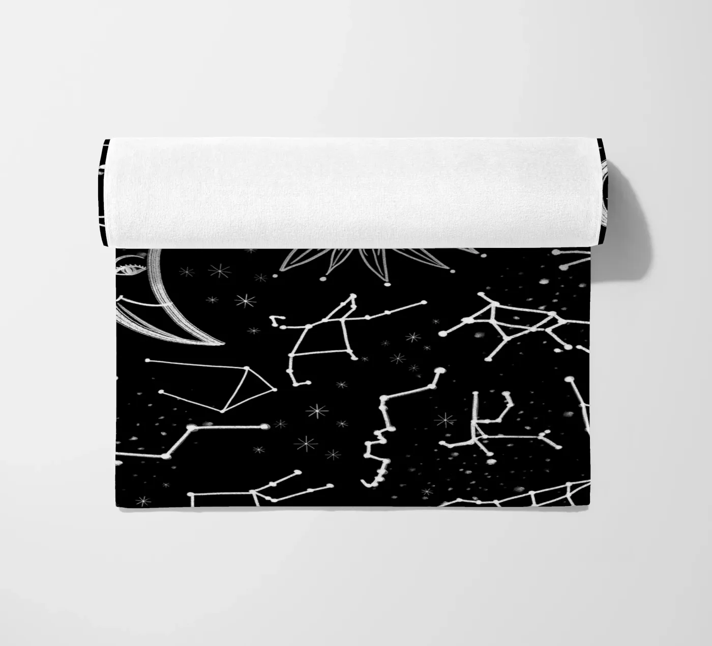 Motivo delle stelle celesti telo mare da gulsengunel