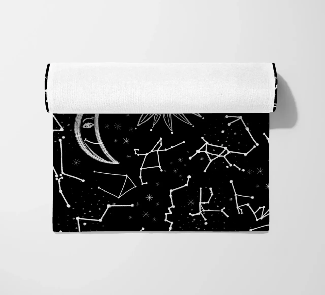 Motivo delle stelle celesti telo mare da gulsengunel