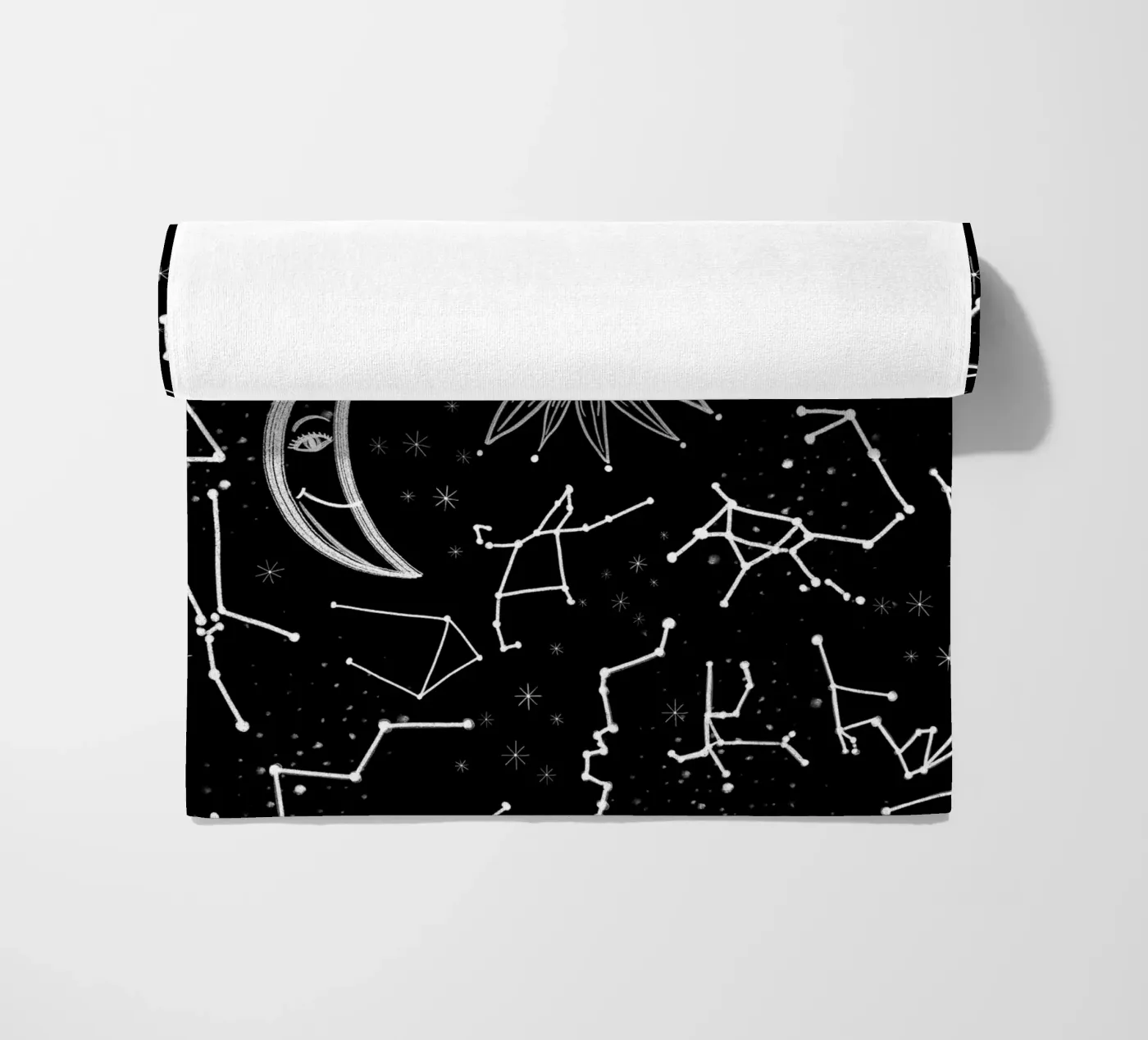 Motivo delle stelle celesti telo mare da gulsengunel