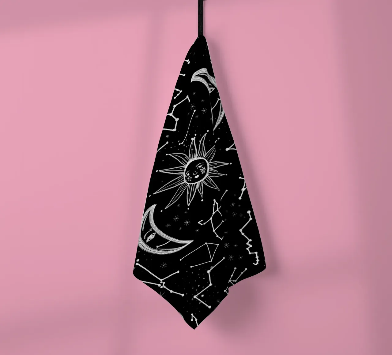 Motif d'étoiles célestes torchon de gulsengunel