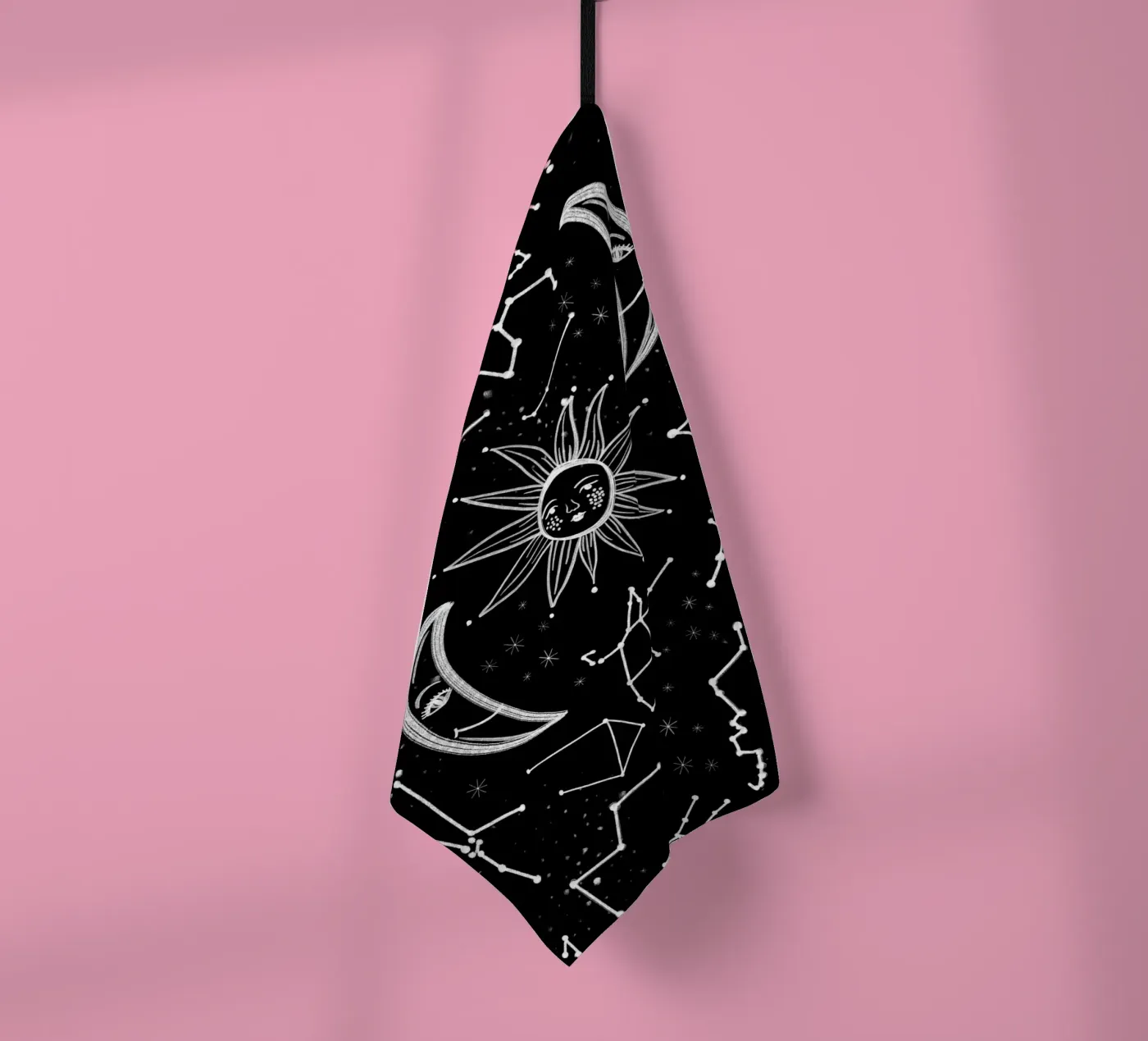 Celestial stars pattern torchon de gulsengunel