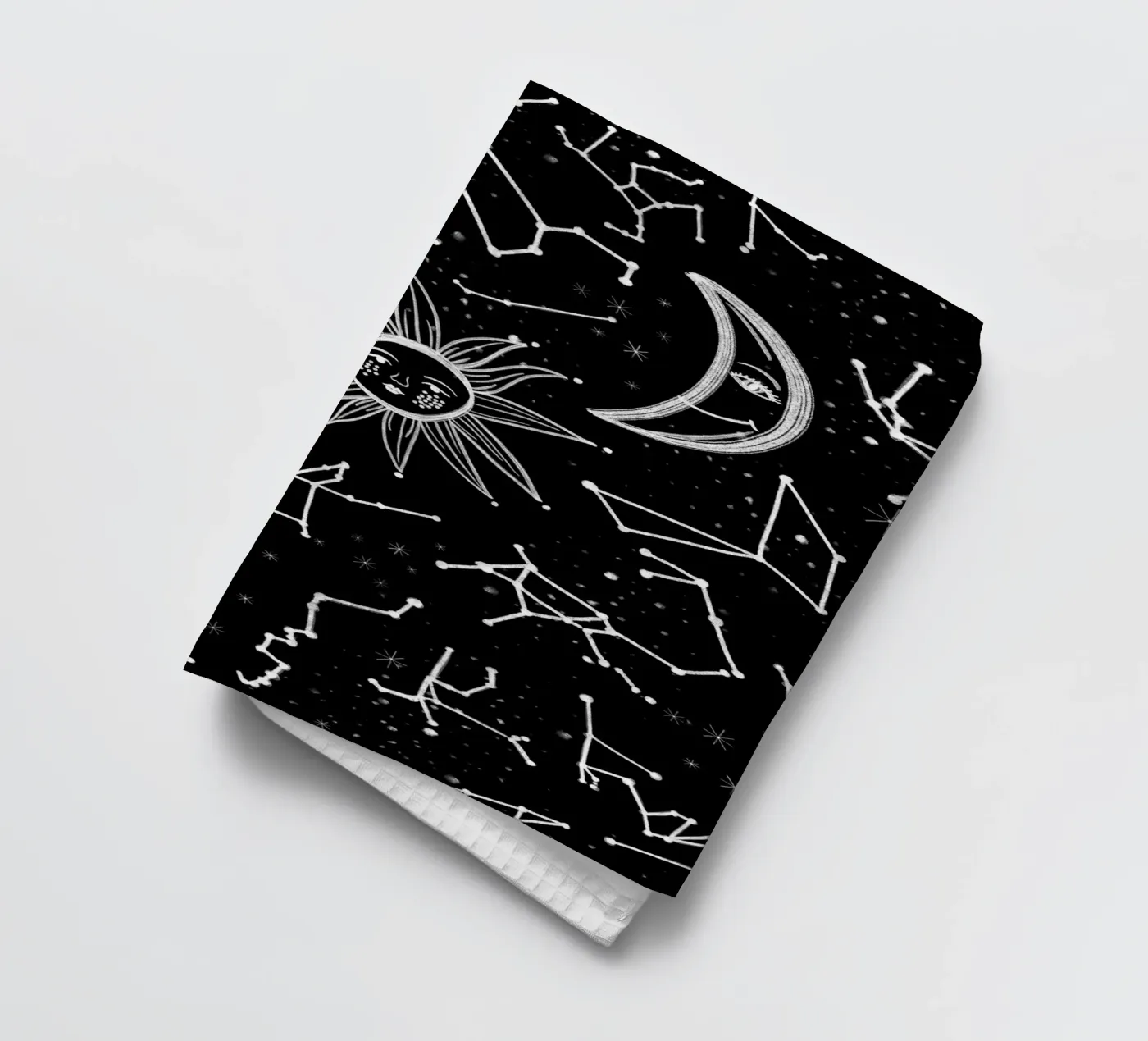 Celestial stars pattern torchon de gulsengunel