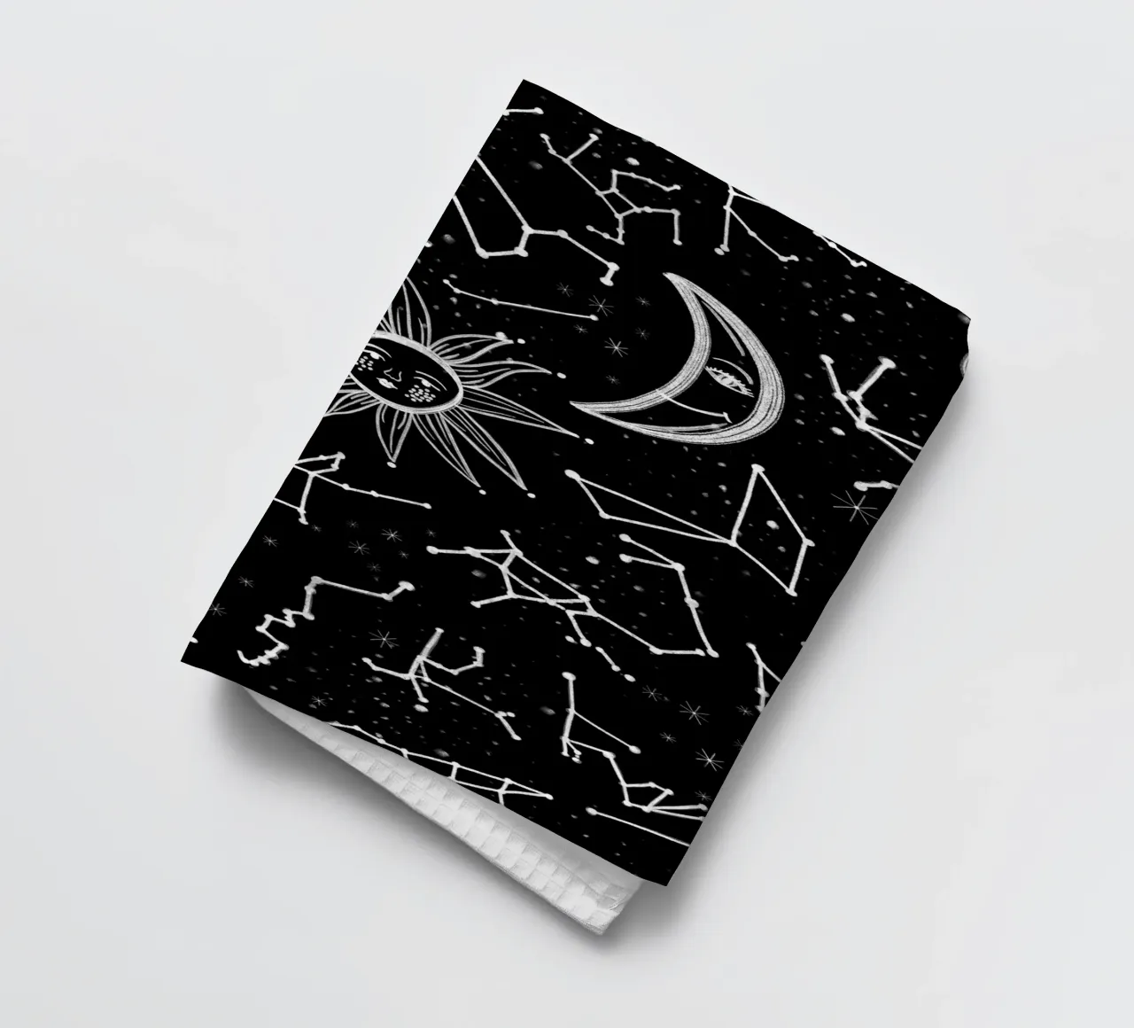 Motif d'étoiles célestes torchon de gulsengunel