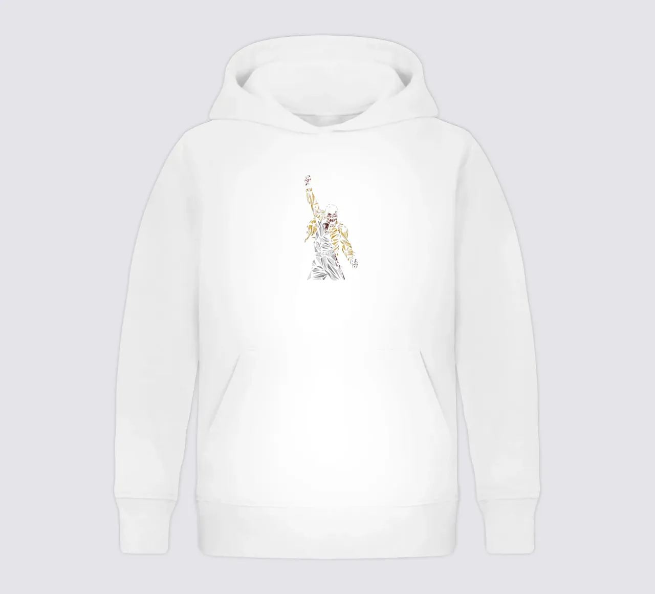 Freddie Mercury felpa bambino con cappuccio da williamsshop