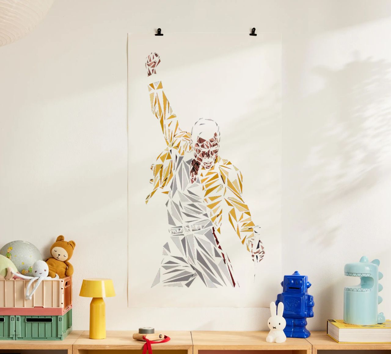Freddie Mercury Poster von williamsshop