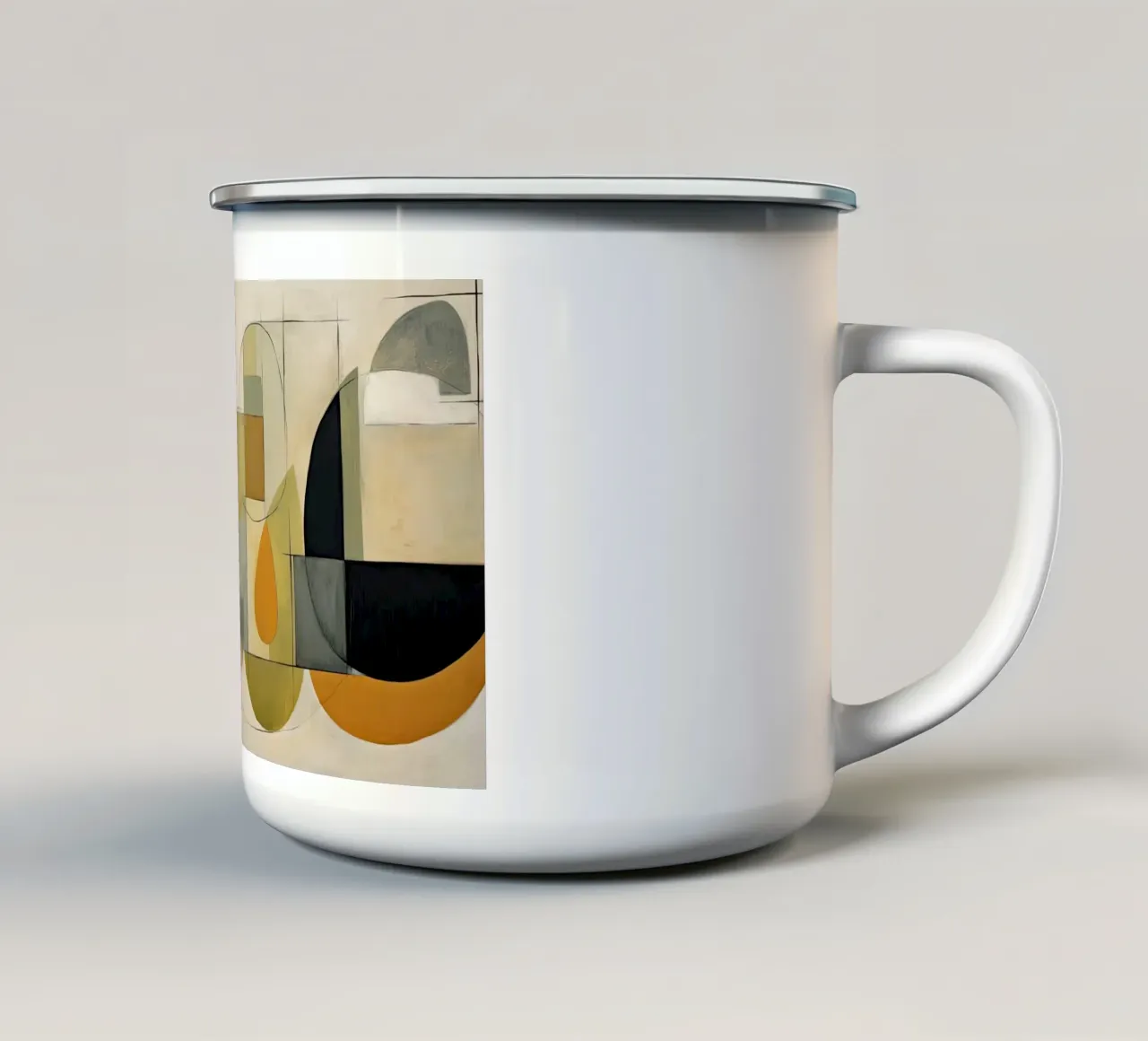 Arte da parete di Imagine tazza in smalto da Imagine
