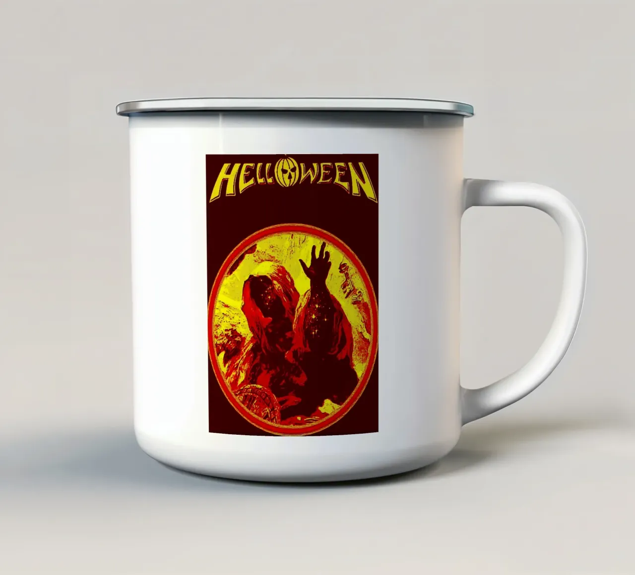 helloween tazza in smalto da vanhesling