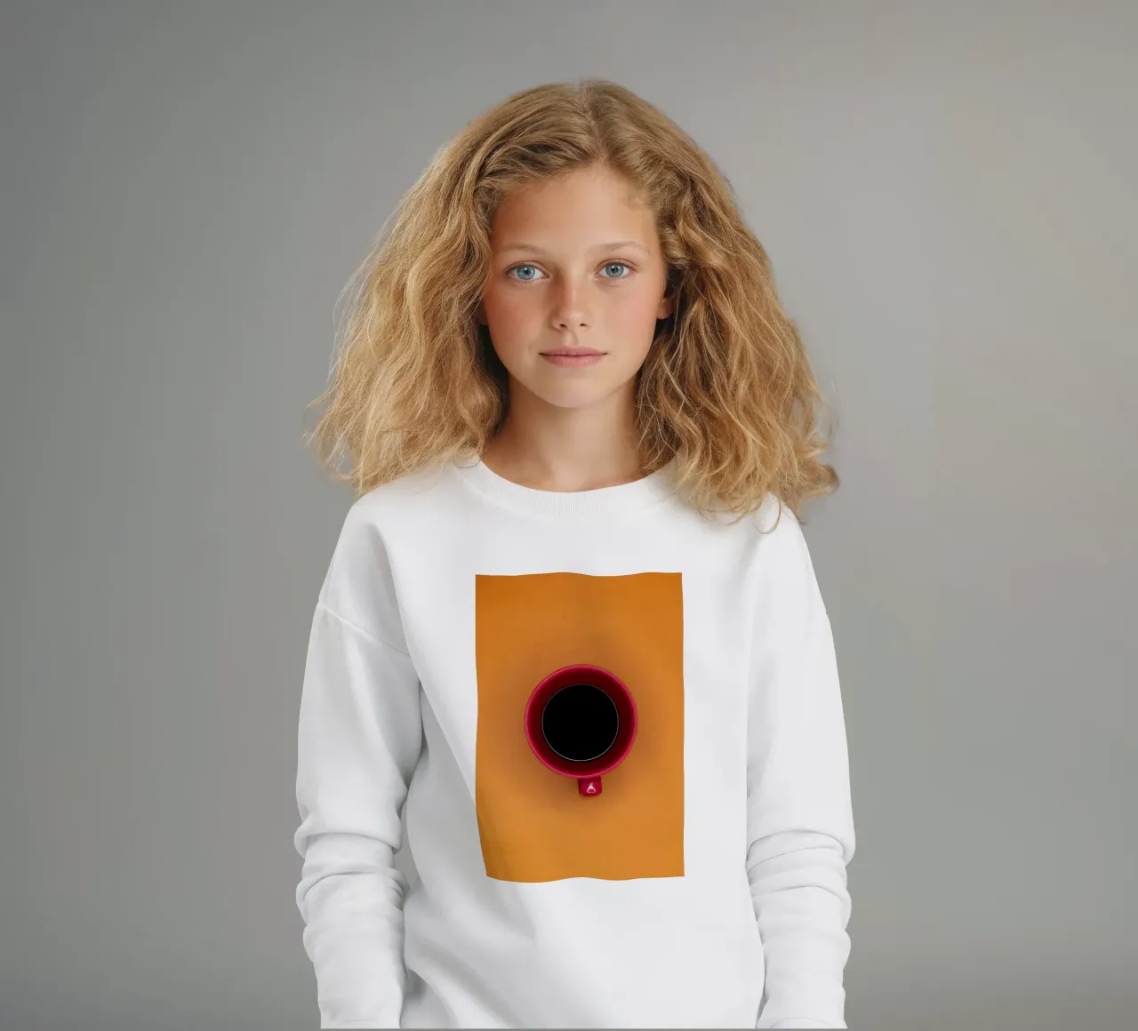 tazza da caffè in stoviglie felpa bambino da cofa home