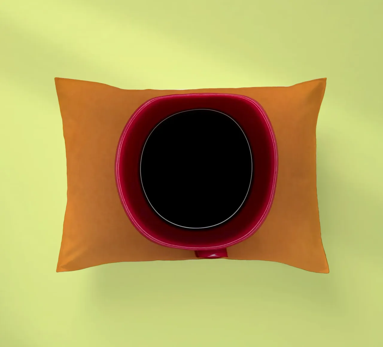 tazza da caffè in stoviglie cuscino da cofa home