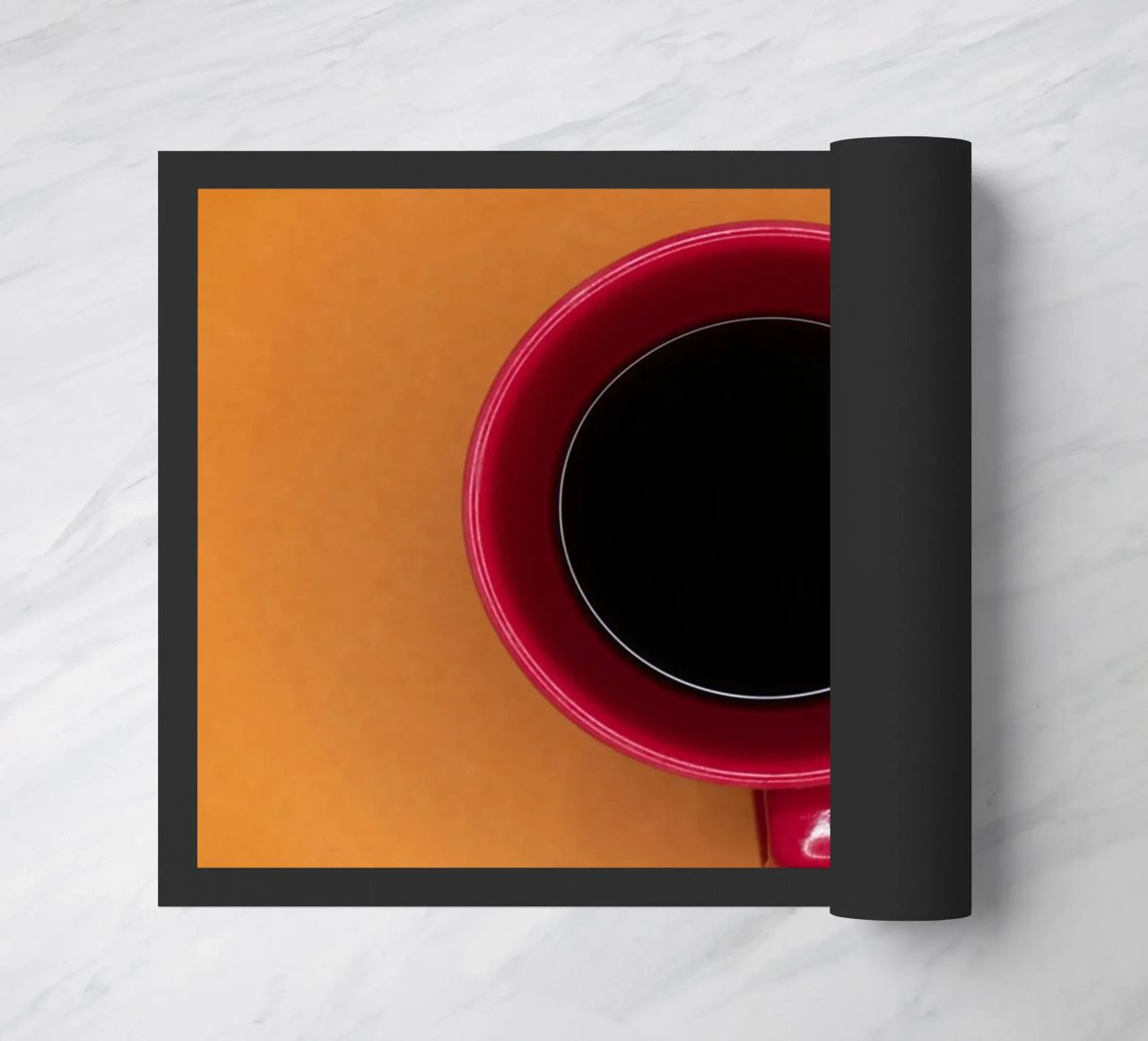 tazza da caffè in stoviglie zerbino da cofa home