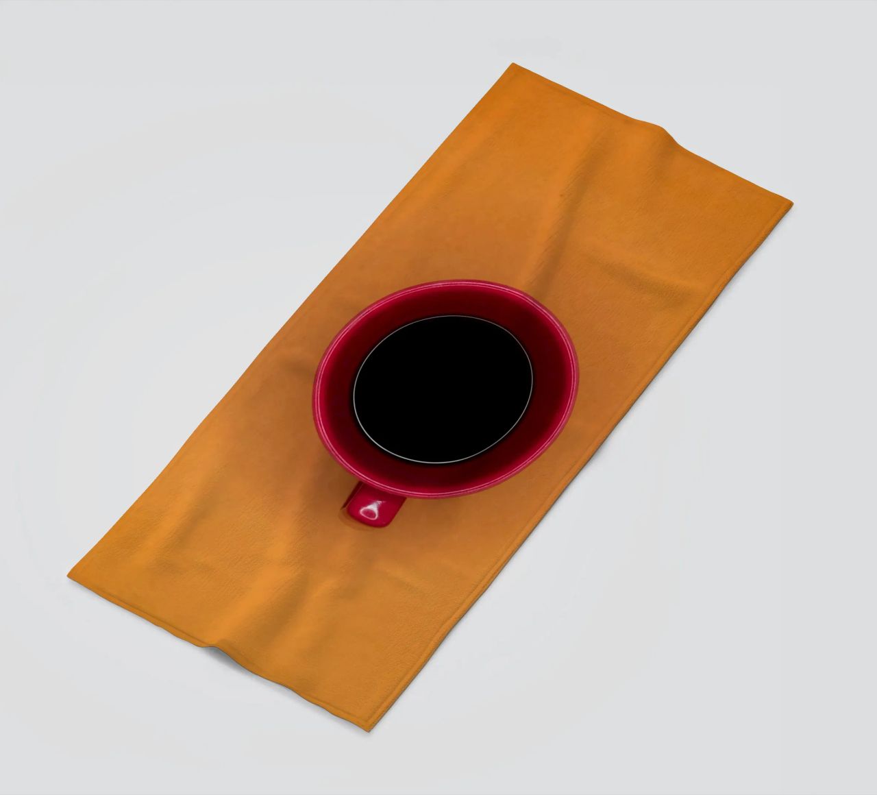 tazza da caffè in stoviglie telo mare da cofa home