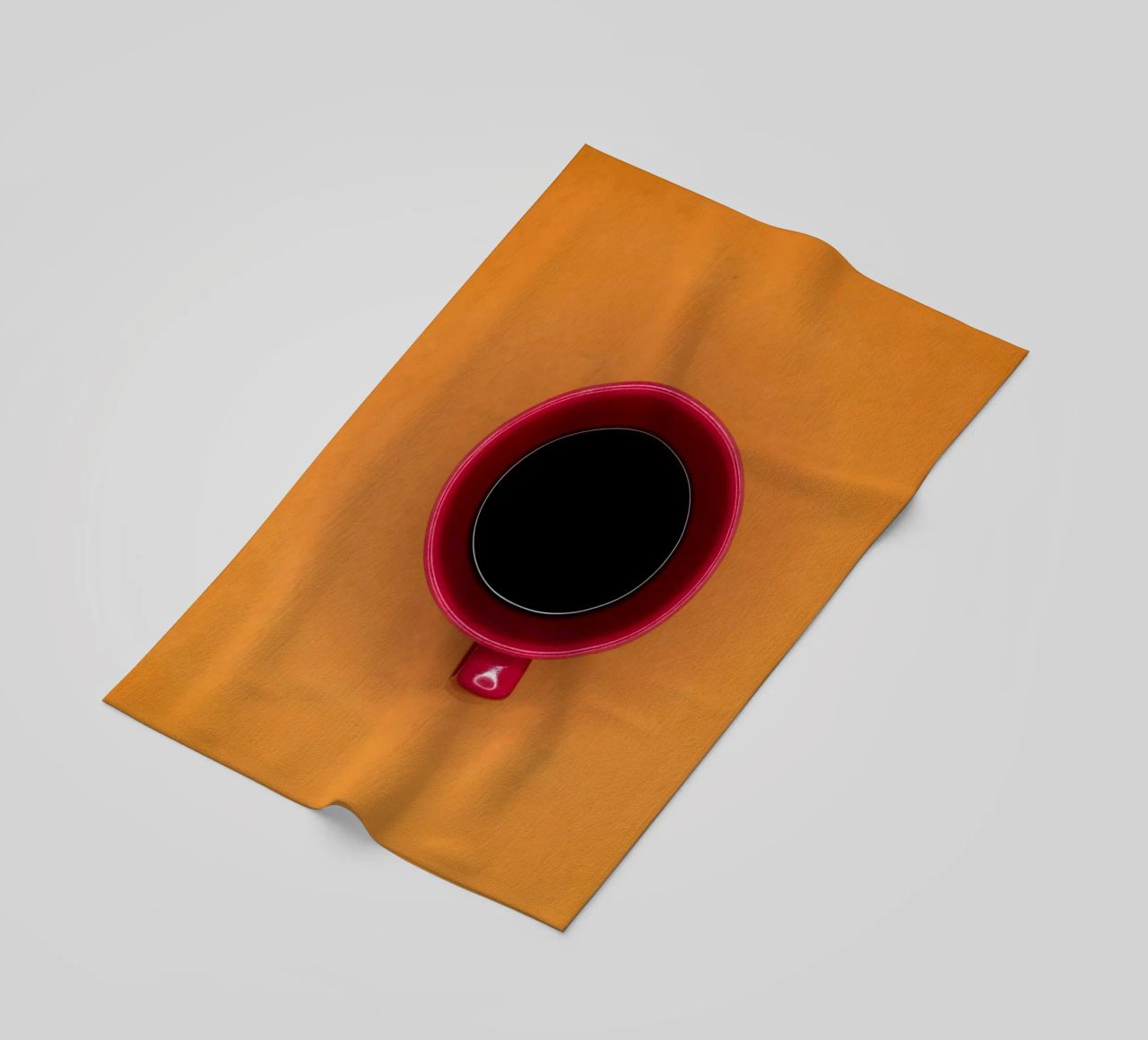 tazza da caffè in stoviglie telo mare da cofa home