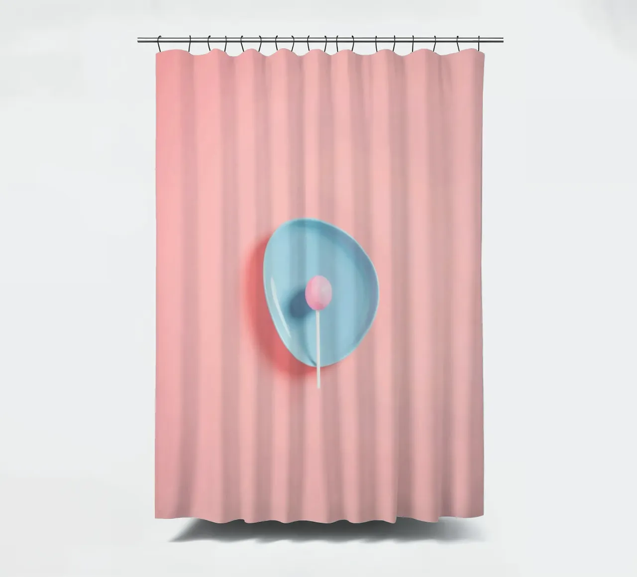 lollipop plate shower curtain by cofa home