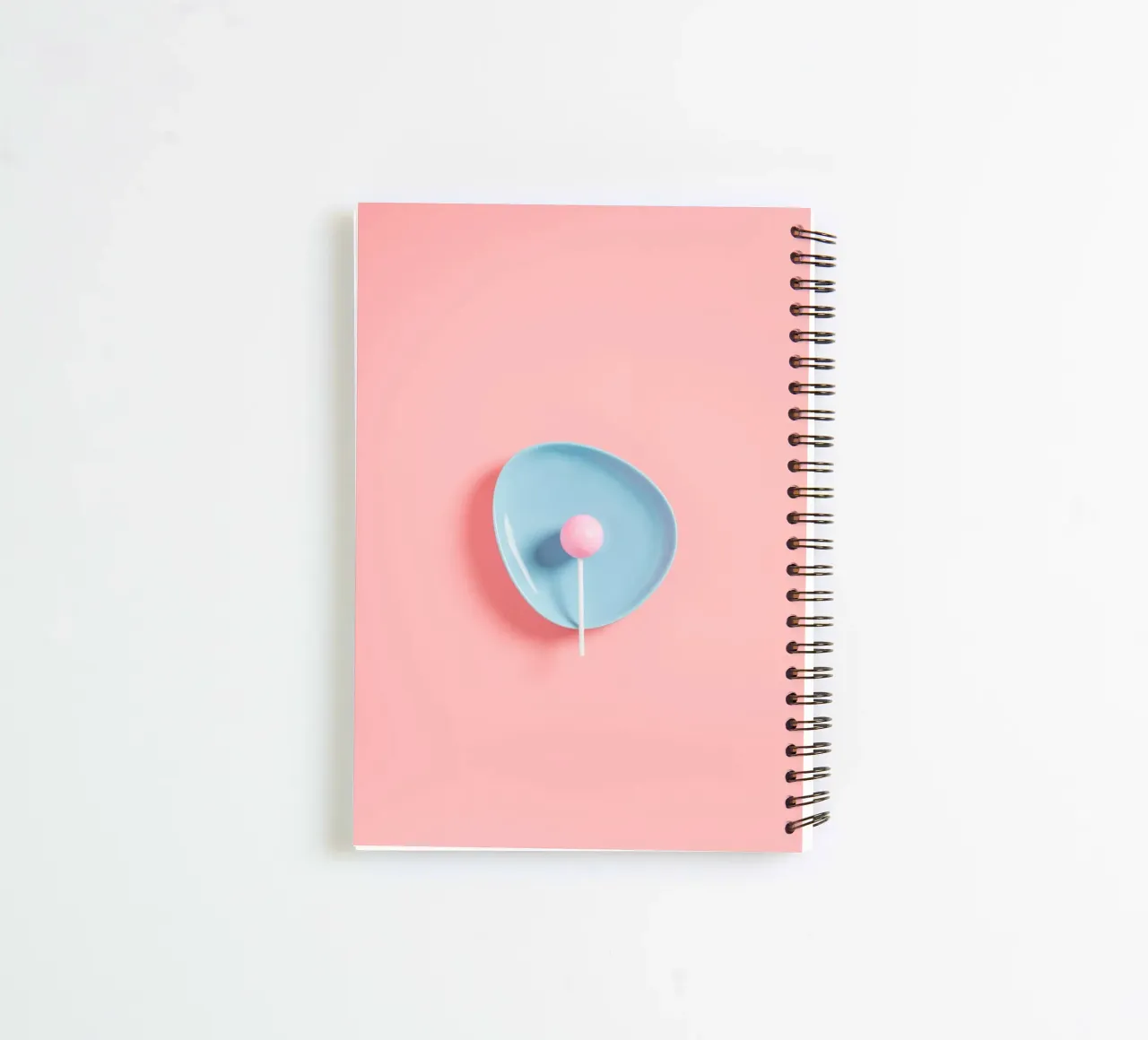 lollipop plate spiral notebook by cofa home