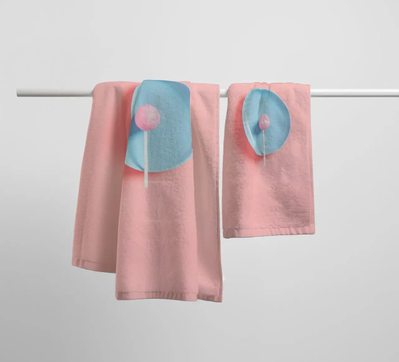 piatto lecca-lecca asciugamano da bagno da cofa home