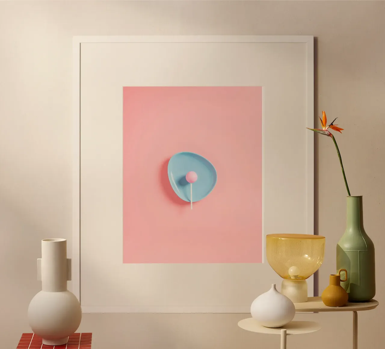 piatto lecca-lecca poster da cofa home