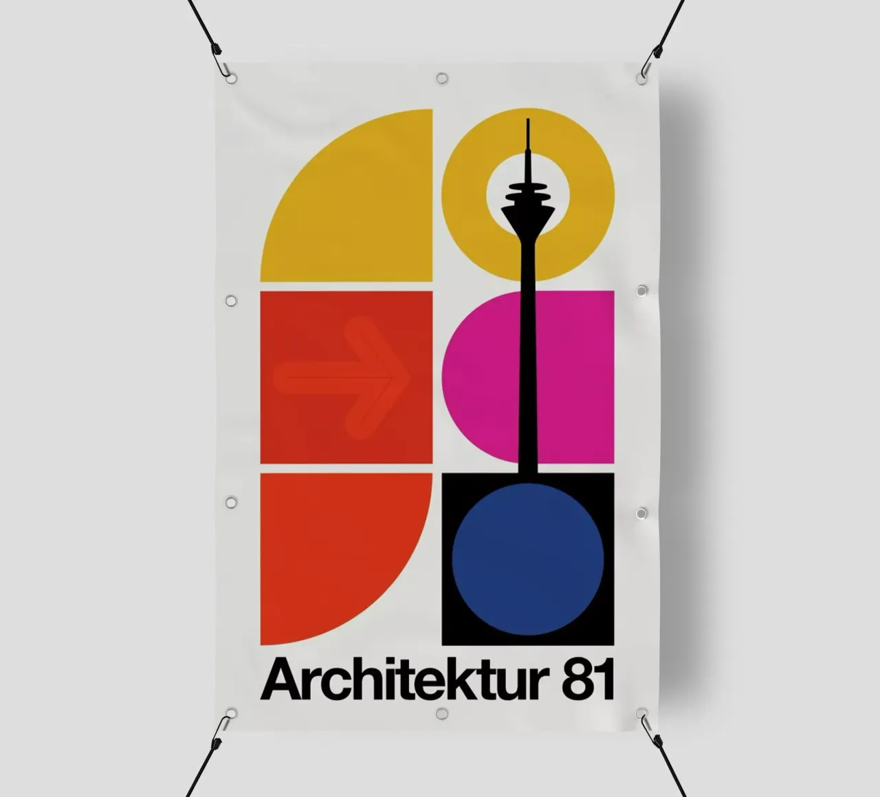 Architettura 81 telo in pvc da Bo Lundberg