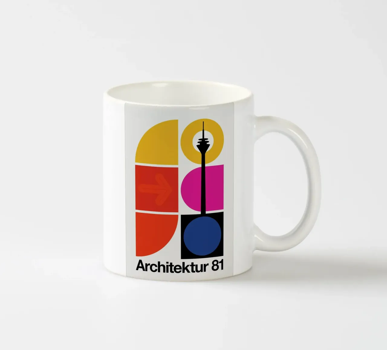 Architettura 81 tazza in ceramica da Bo Lundberg