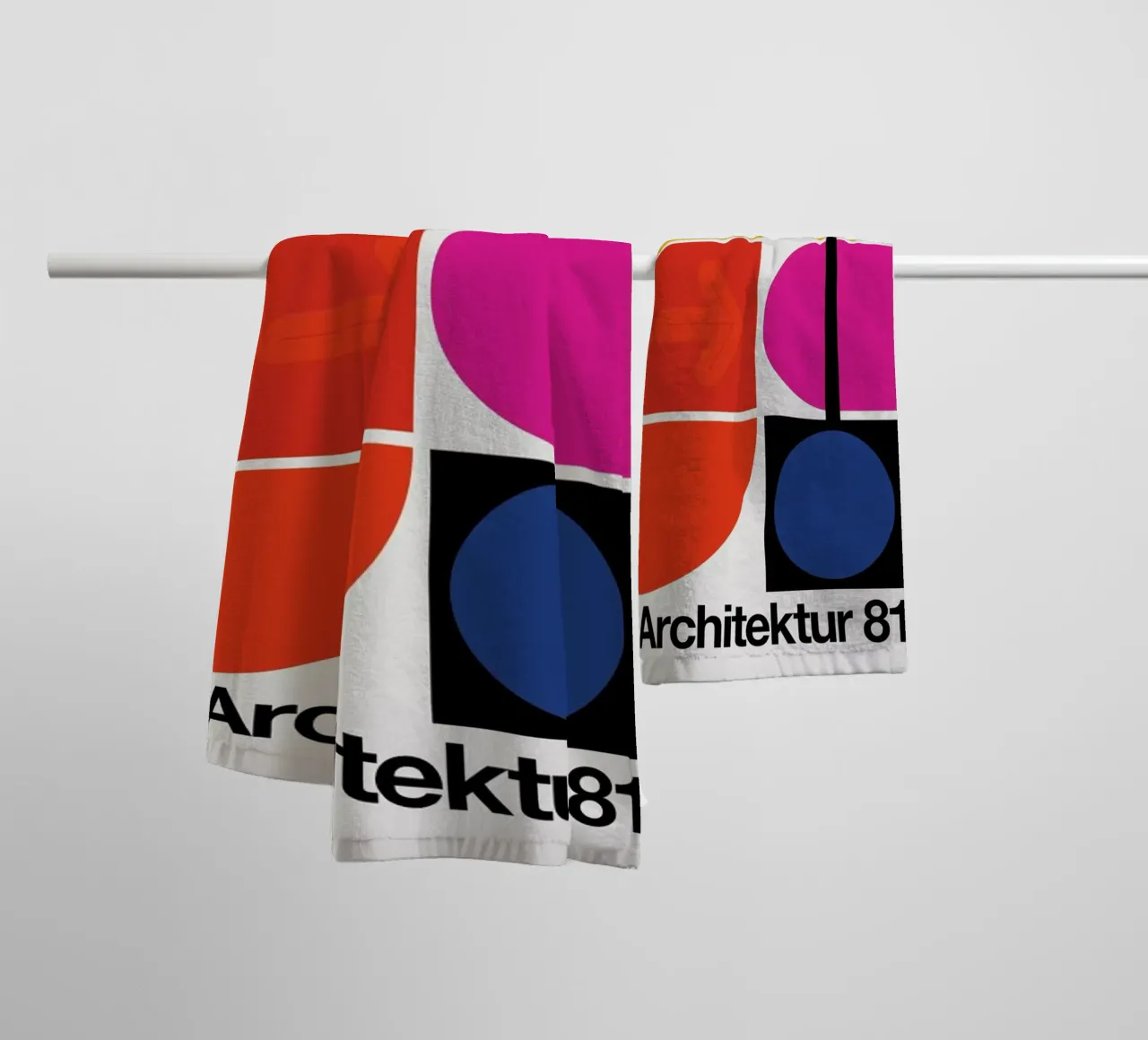 Architecture 81 towel by Bo Lundberg