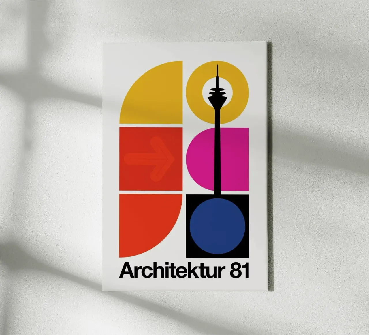 Architecture 81 canvas by Bo Lundberg