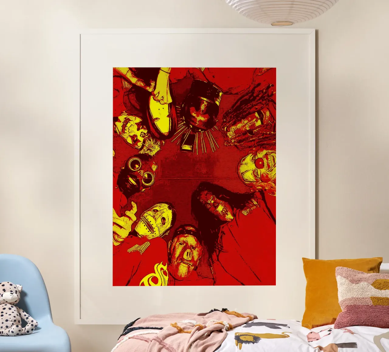 slipknot band art hahnemühle by vanhesling
