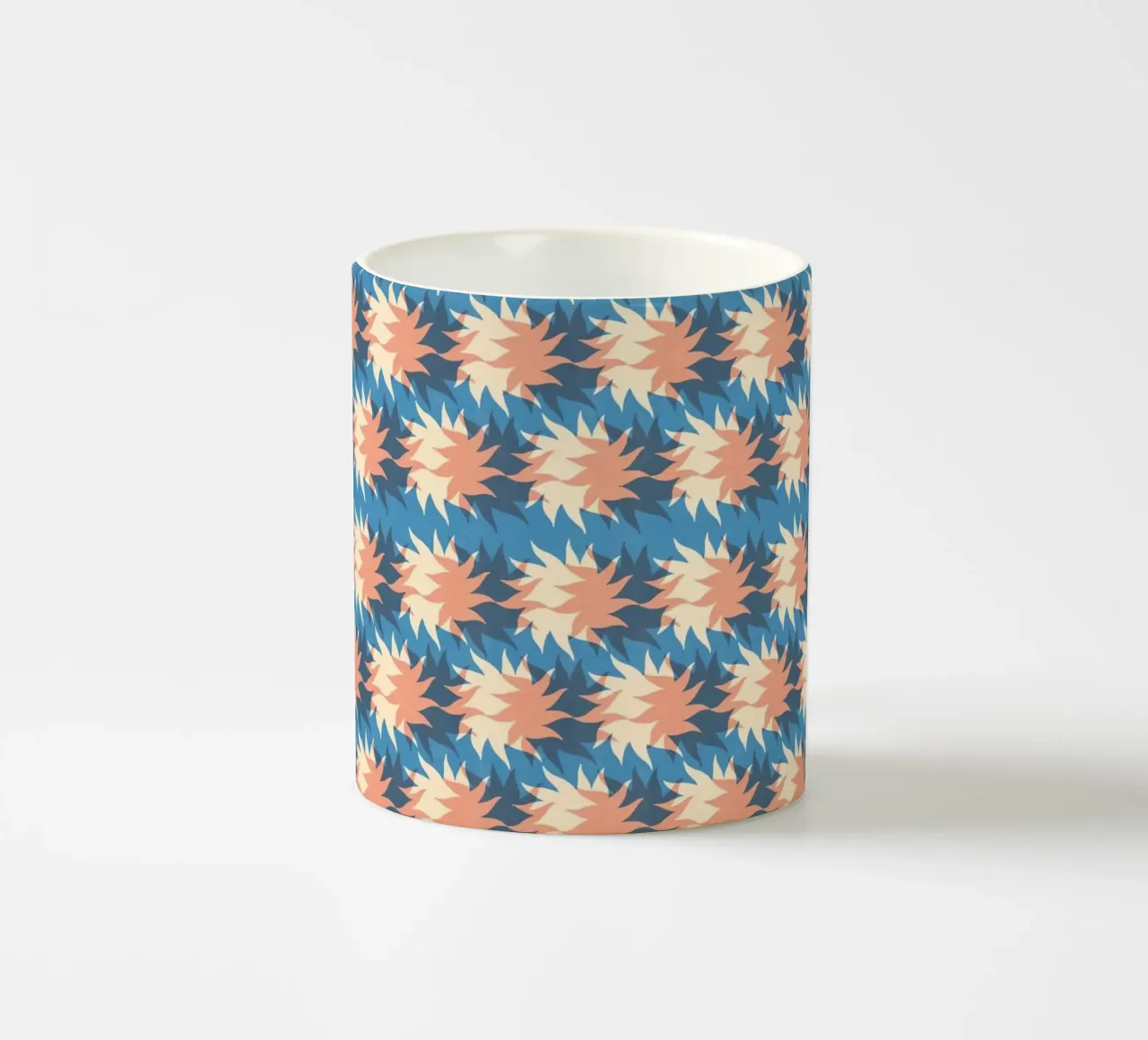 Cyrano Pattern No 01 Keramik Tasse von treechild