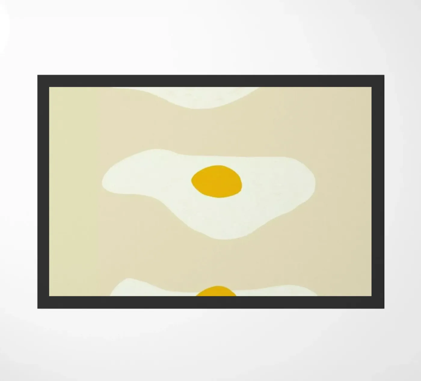 Sunny Side Ups doormat by Studio One