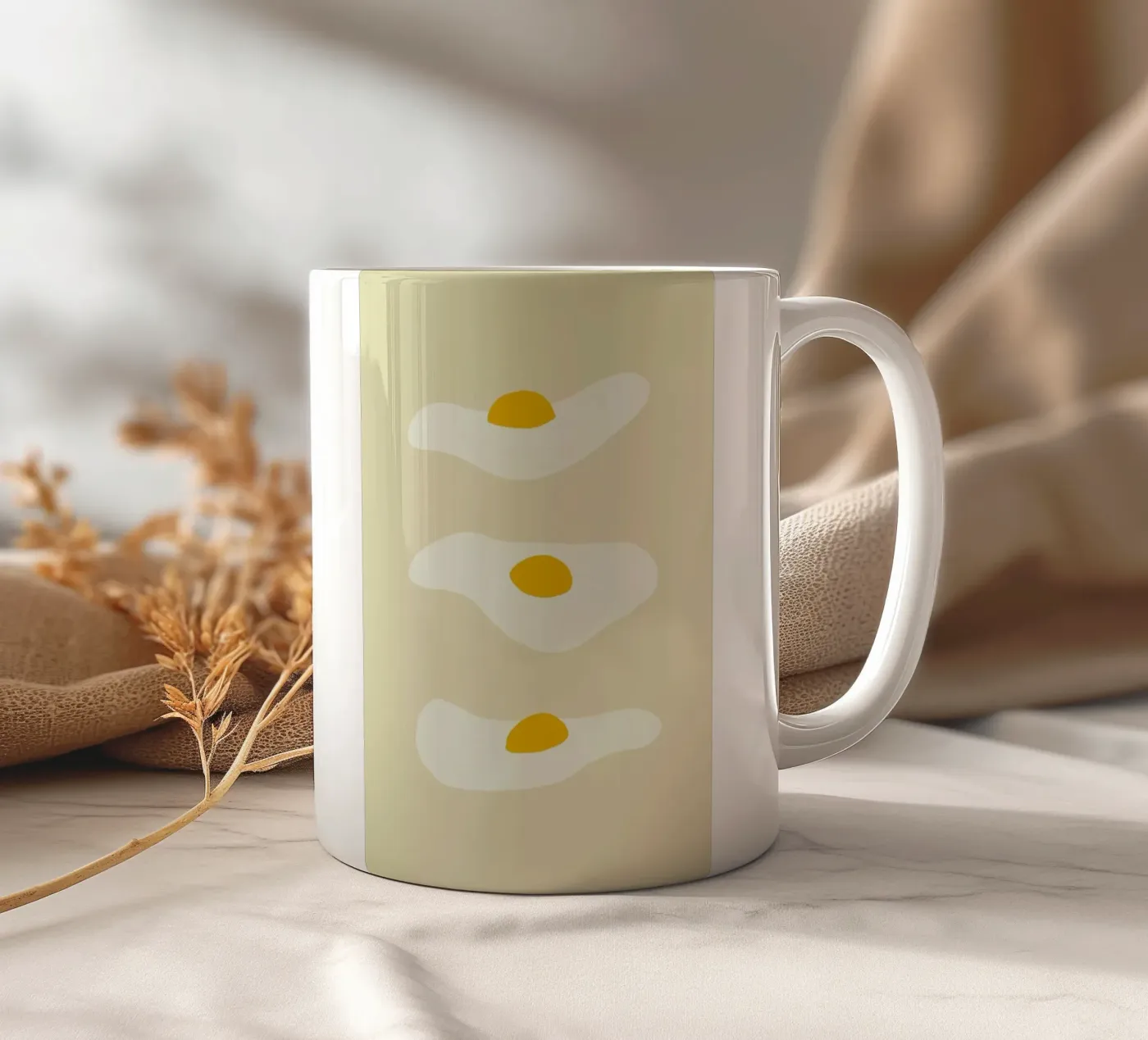 Sunny Side Ups ceramic mug by Studio One