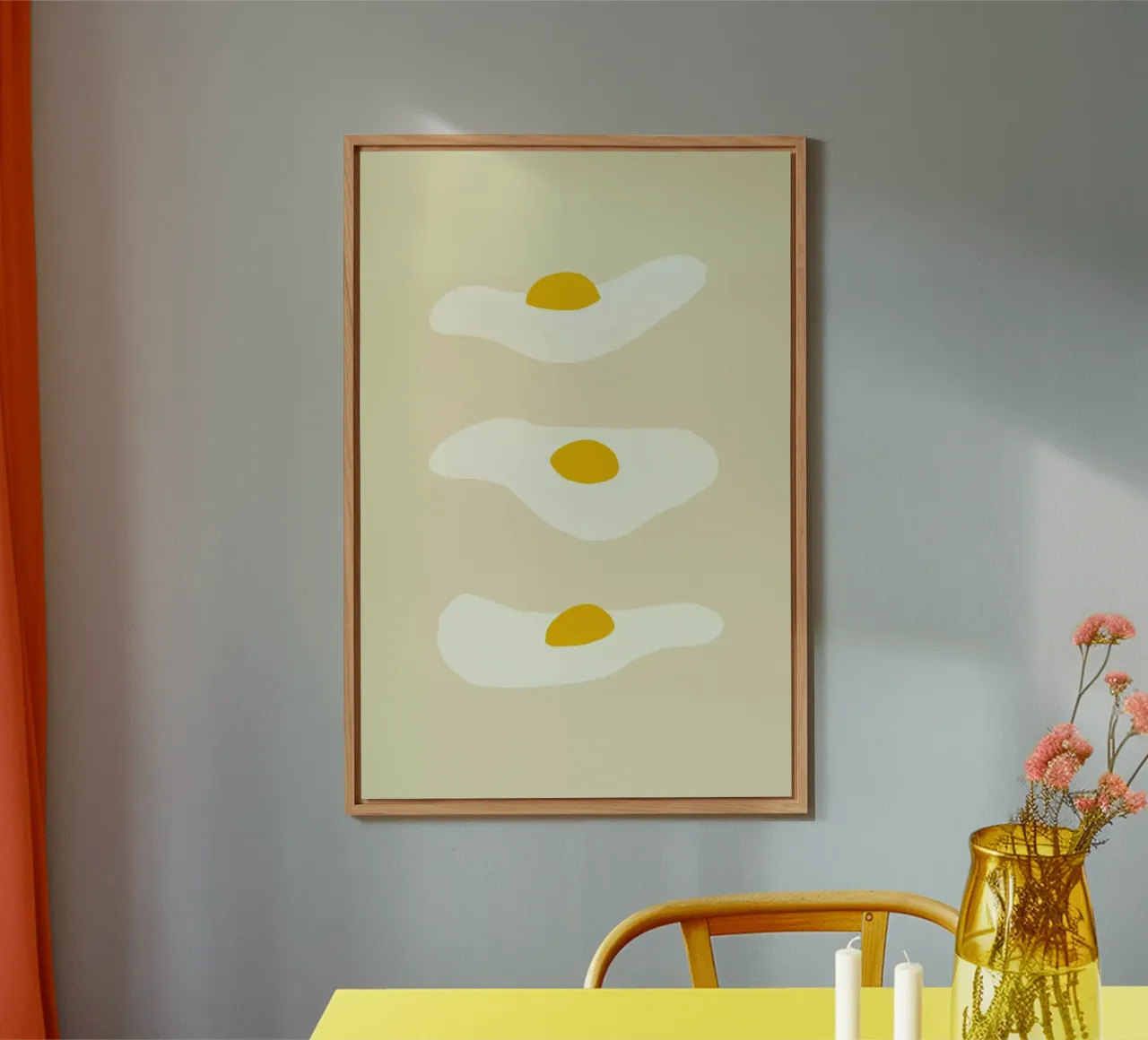 Sunny Side Ups Alu-Dibond von Studio One