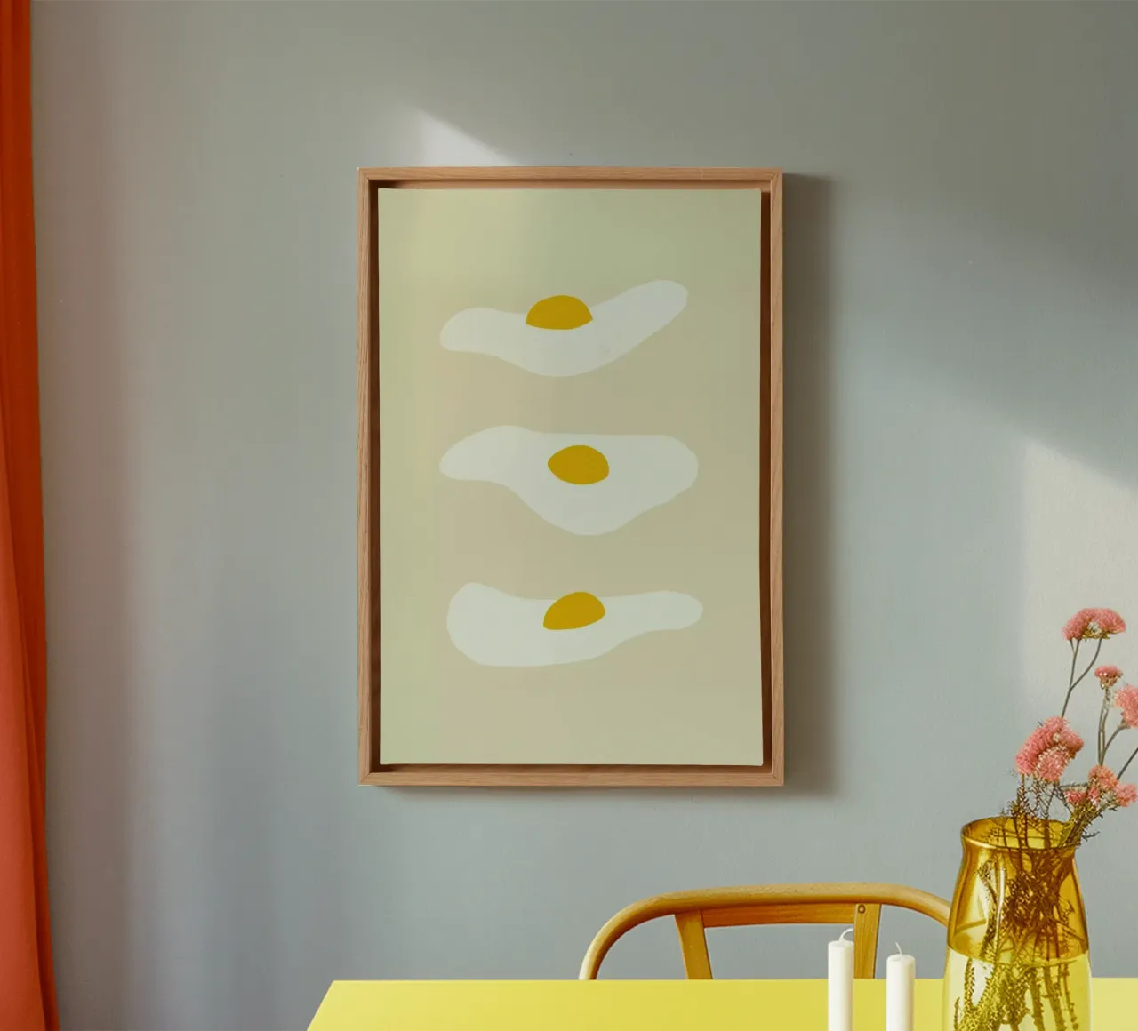 Sunny Side Ups tela con Cornice a cassetta da Studio One