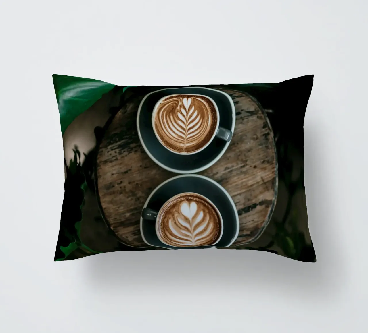 coppia di caffè cuscino da cofa home