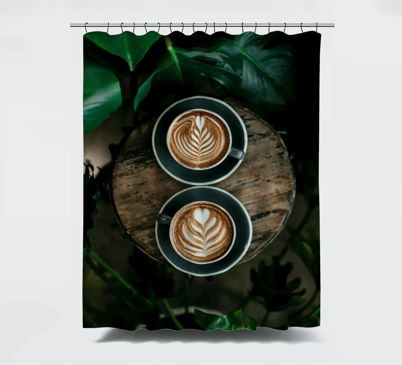coppia di caffè tenda da doccia da cofa home
