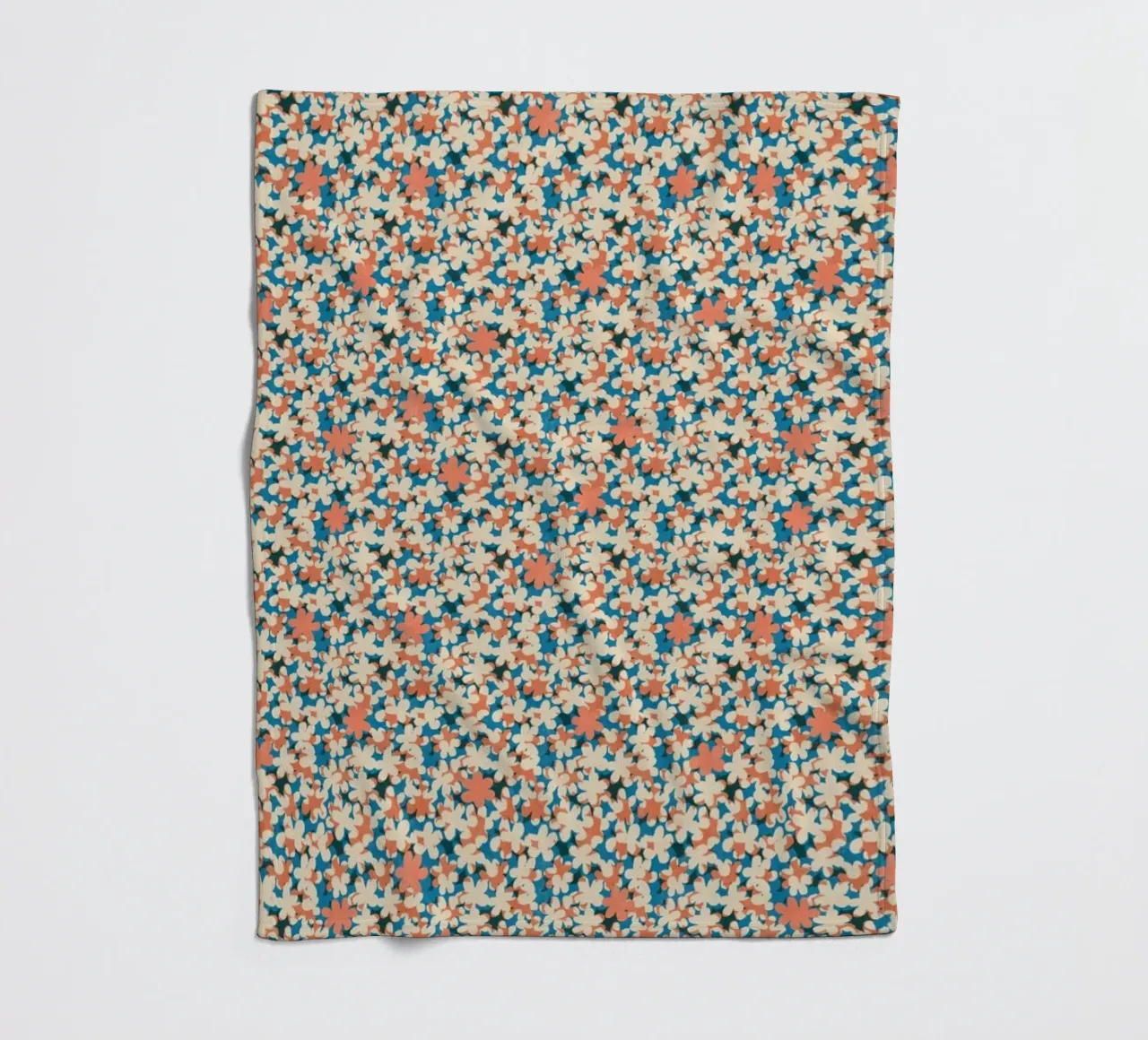 Cyano Pattern No 02 Fleecedecke von treechild