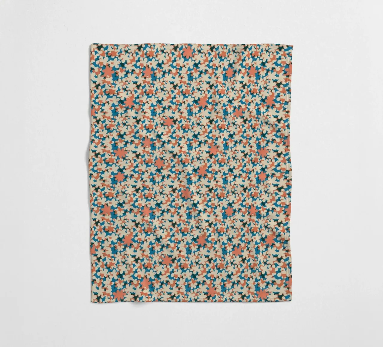 Cyano Pattern No 02 Fleecedecke von treechild